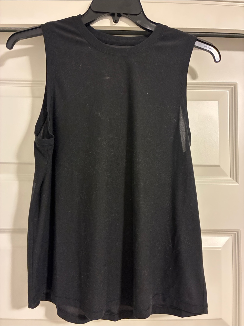 Banana Republic Factory Black Sleeveless Crewneck Tank